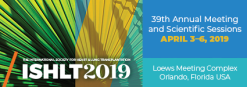 2019 ISHLT International Society of Heart Lung Transplantation 39Th Annual Meeting Scientific Sessions CME VIDEOS