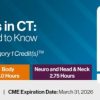 2023 Hot Topics in CT What You Need to Know CME VIDEOS