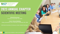 2023 Washington Chapter Annual Scientific Meeting