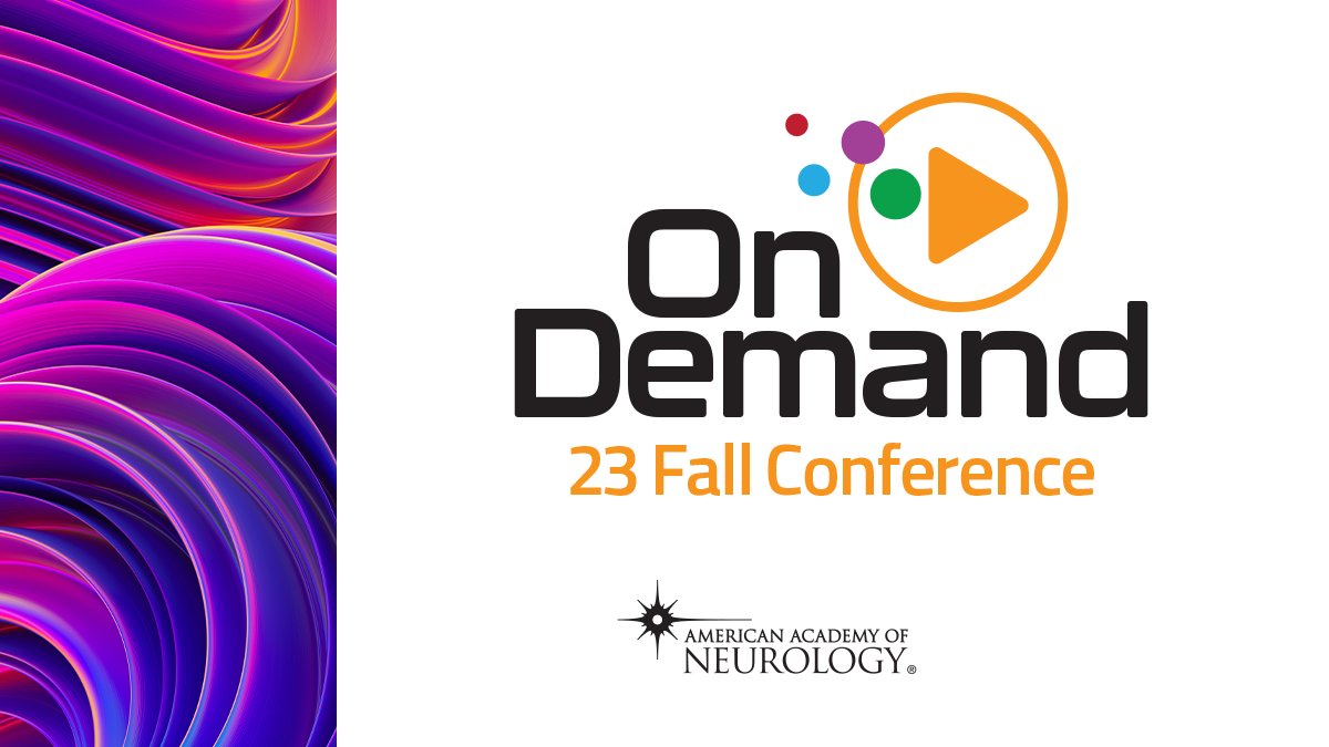 American Academy of Neurology Fall Conference On Demand 2023 1