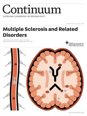 CONTINUUM Lifelong Learning in Neurology Multiple Sclerosis and Related Disorders August 2022 True PDF