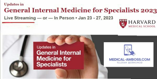 Harvard Updates in General Internal Medicine for Specialists 2023 1