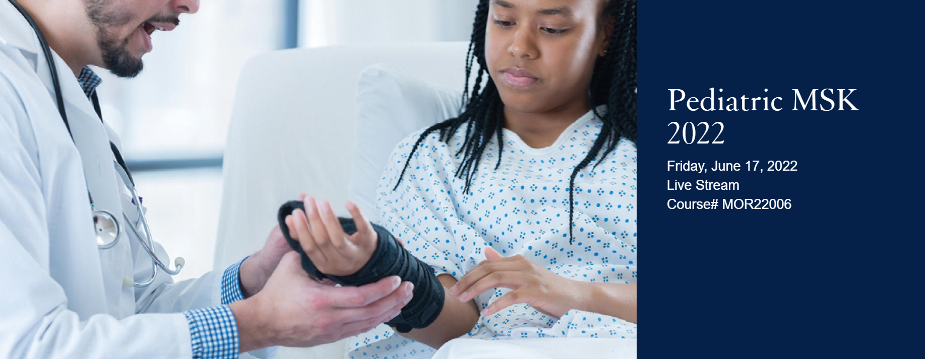 Pediatric Musculoskeletal Conference for Primary Care Providers 2022