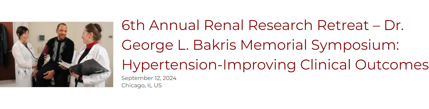 UChicago Medicine 6th Annual Renal Research Retreat