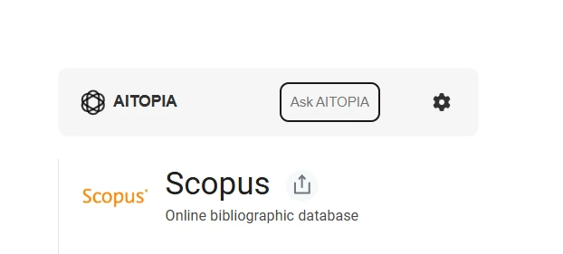 Scopus (1-year Subscription)