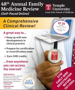 Temple University 48th Annual Family Medicine Review 2024