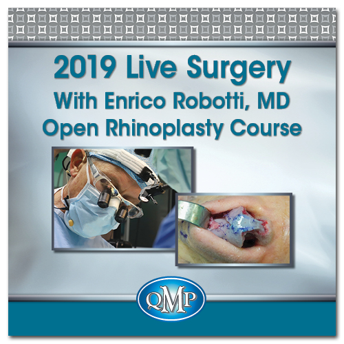 QMP 2019 Live Surgery With Enrico Robotti Open Rhinoplasty Course 2020
