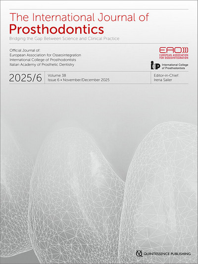 The International Journal of Prosthodontics, Archive Full Issues (1998-2025)