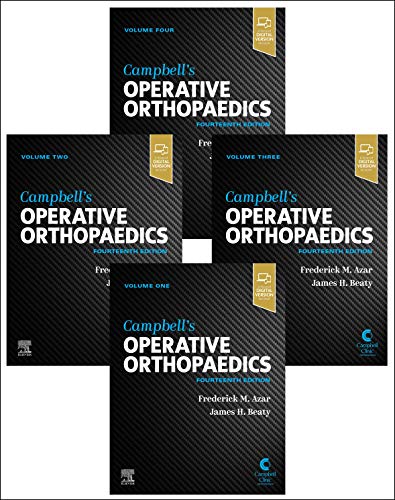 Campbell’s Operative Orthopaedics, 4-Volume Set, 14th Edition (Original PDF from Publisher)