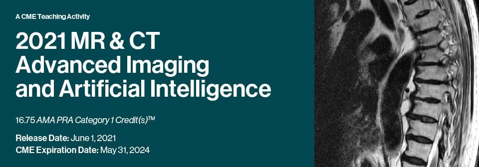 DocmedED 2021 MR & CT Advanced Imaging and Artificial Intelligence
