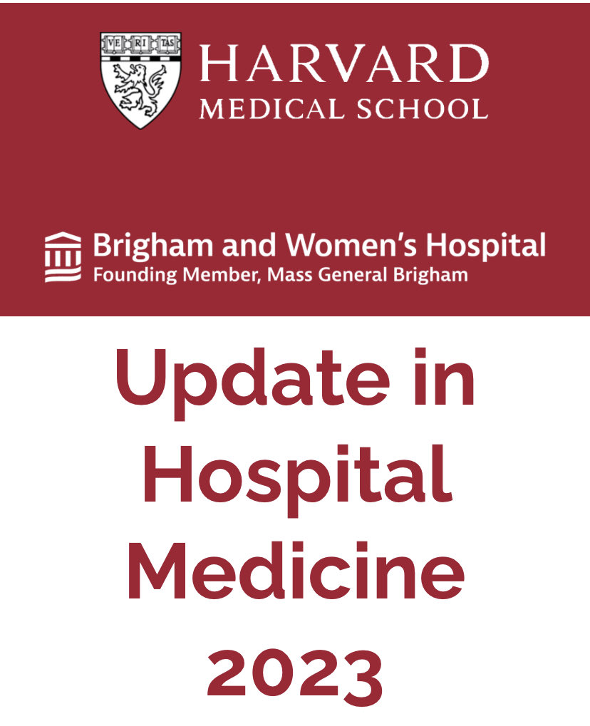 Harvard Update in Hospital Medicine 2023