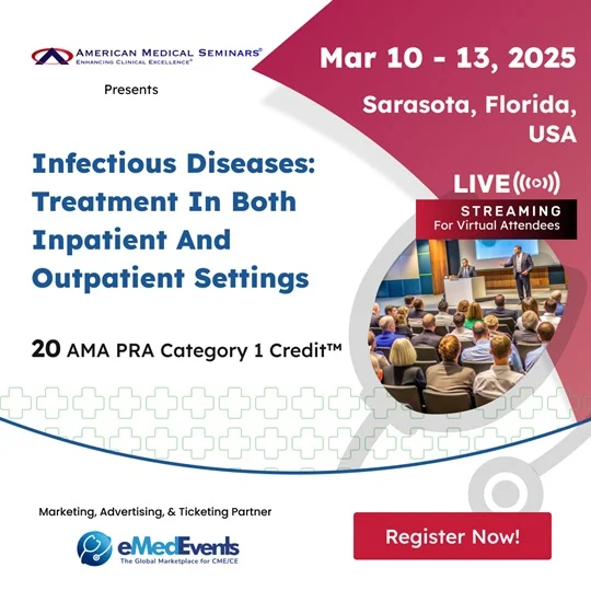 Infectious Diseases – Treatment in both Outpatient and Inpatient Settings 2025