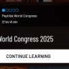Seeds Scientific Research & Performance Peptide World Congress 2025