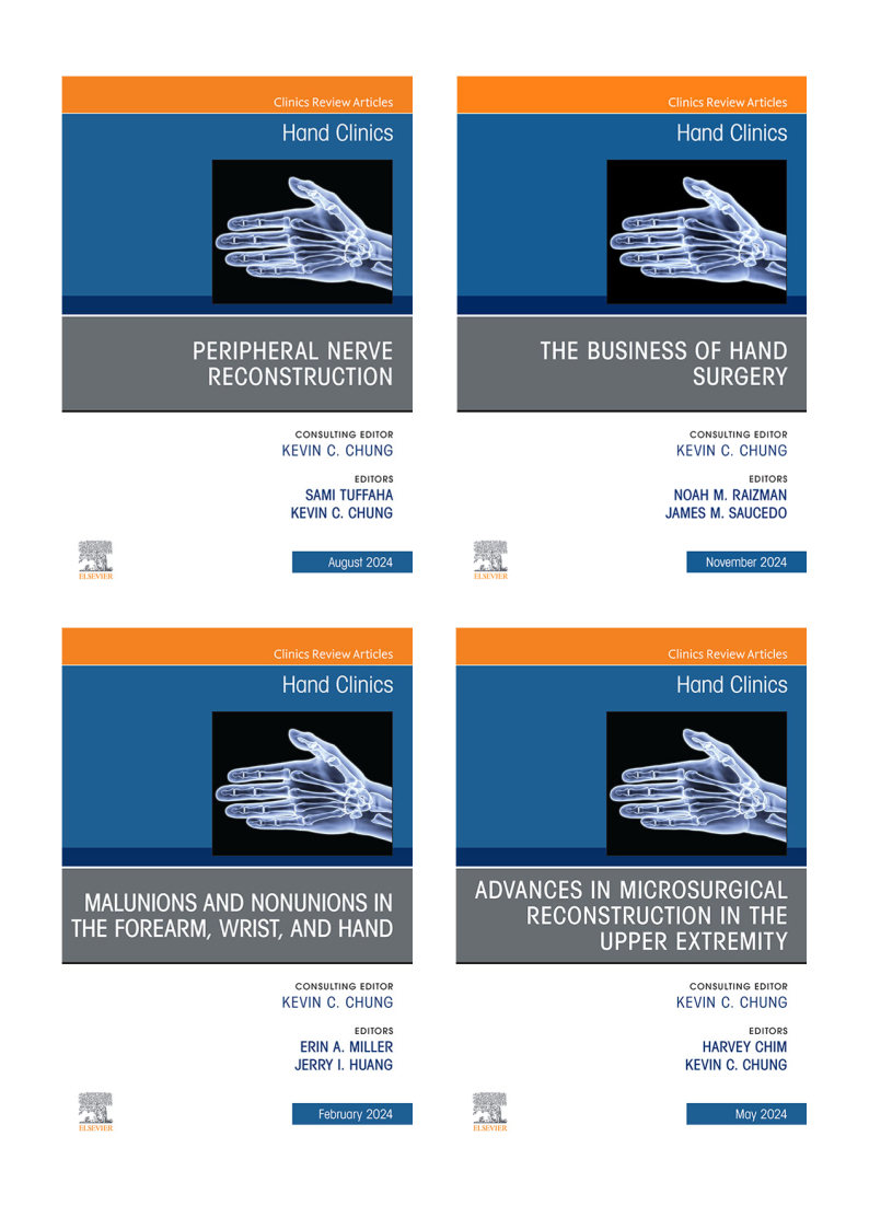 Hand Clinics 2024 Full Archives (True PDF)