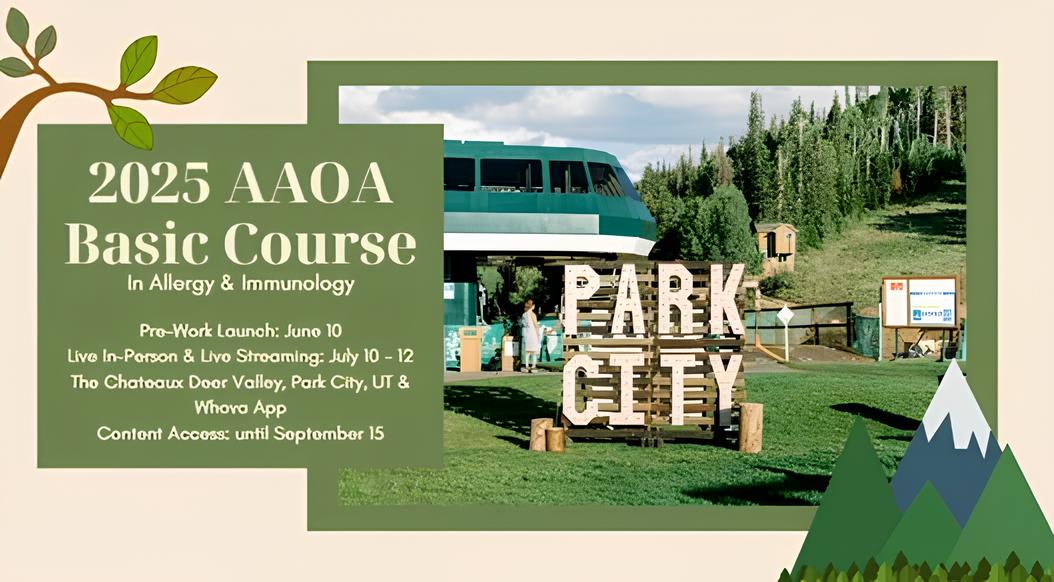 AAOA Basic Course in Allergy & Immunology 2025