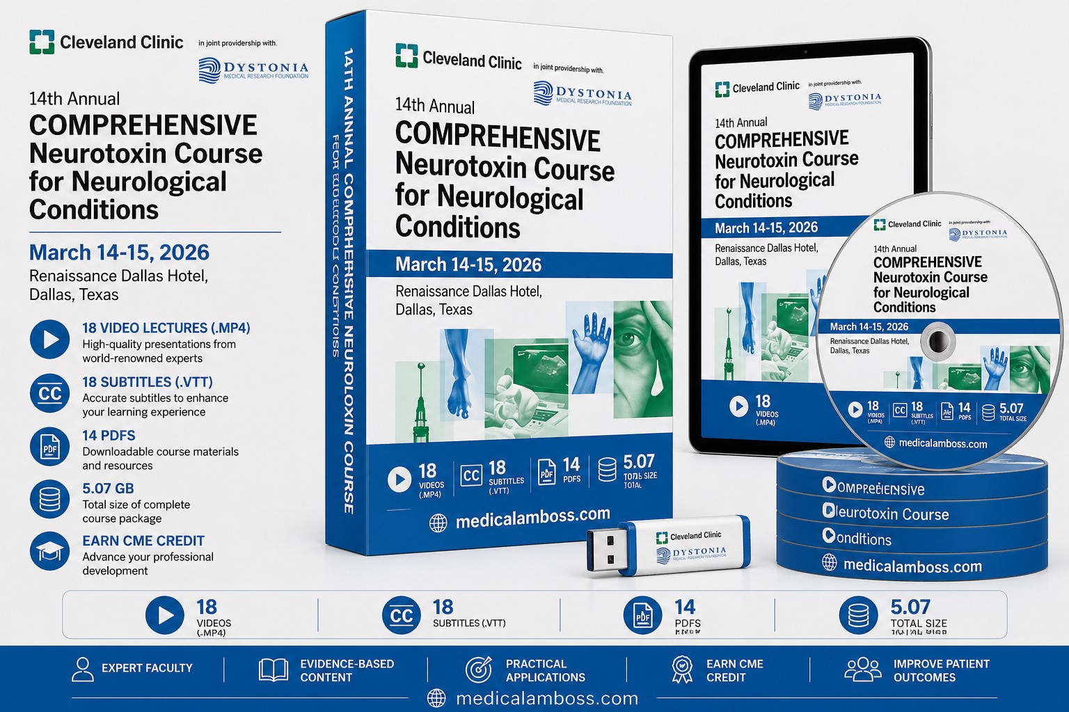 Cleveland Clinic 14th Annual Comprehensive Neurotoxin Course for Neurological Conditions 2026