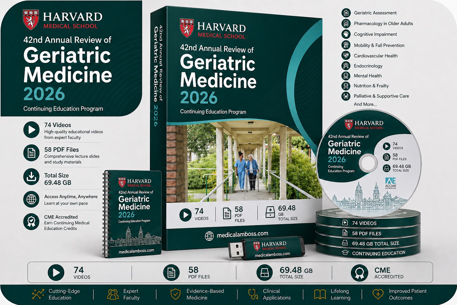 Harvard 42nd Annual Review of Geriatric Medicine 2026