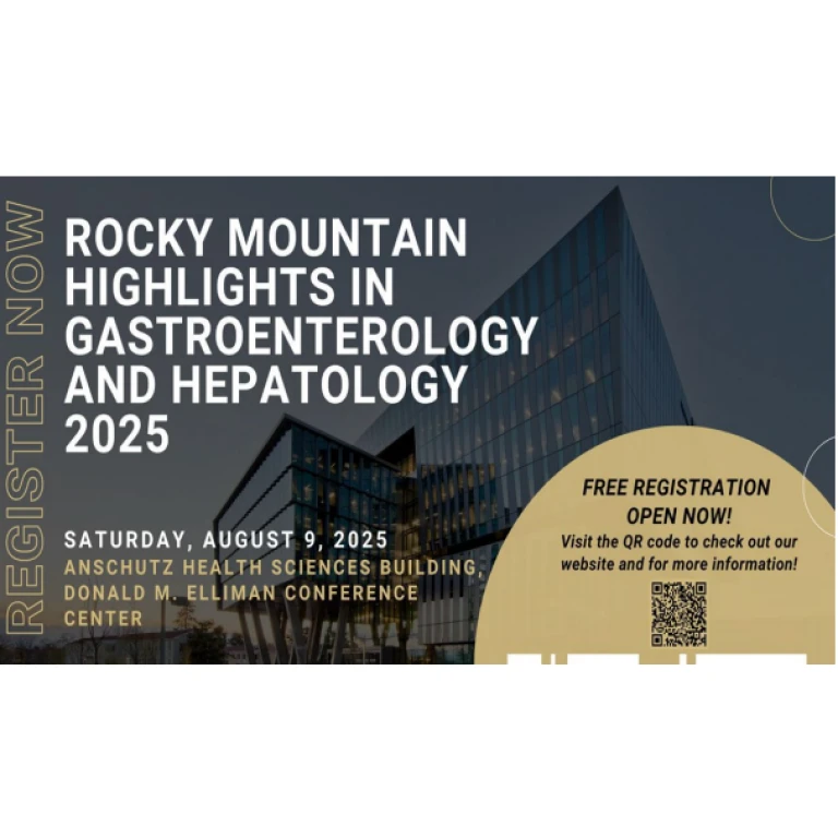 University of Colorado Anschutz Health Sciences Rocky Mountain Highlights in Gastroenterology and Hepatology Course 2025