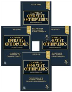 Campbell’s Operative Orthopaedics, 4 Volume Set, 15th edition (Original PDF from Publisher)