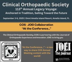 Clinical Orthopaedic Society 113th Annual Meeting 2025