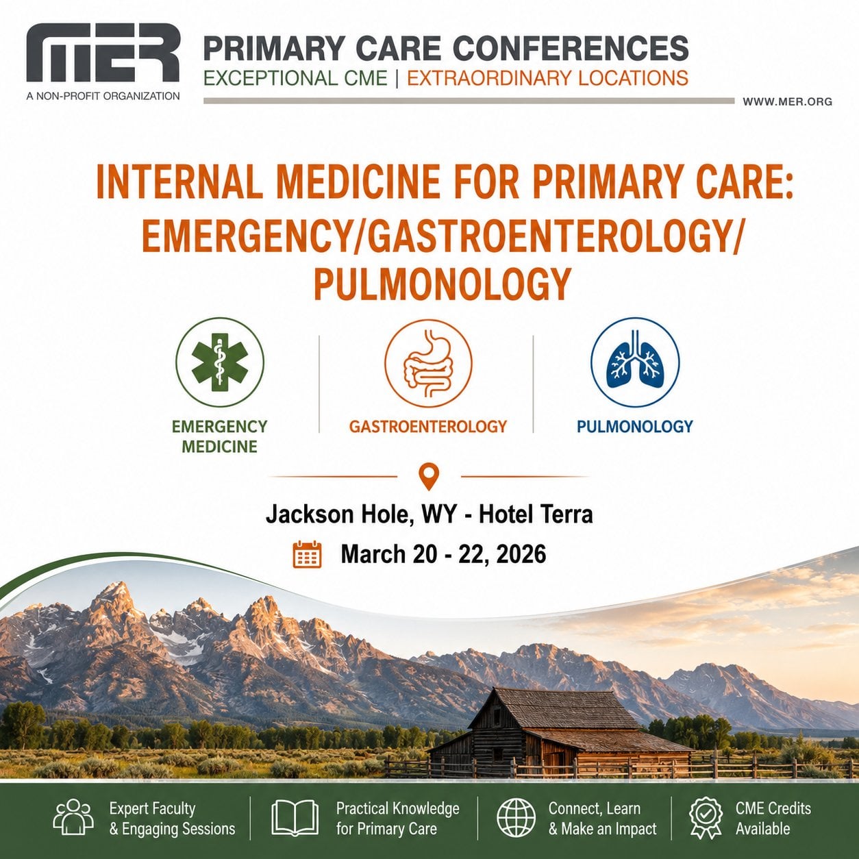 MER Primary Care Conferences Internal Medicine for Primary Care Emergency Gastro Pulm Mar 20-22, 2026